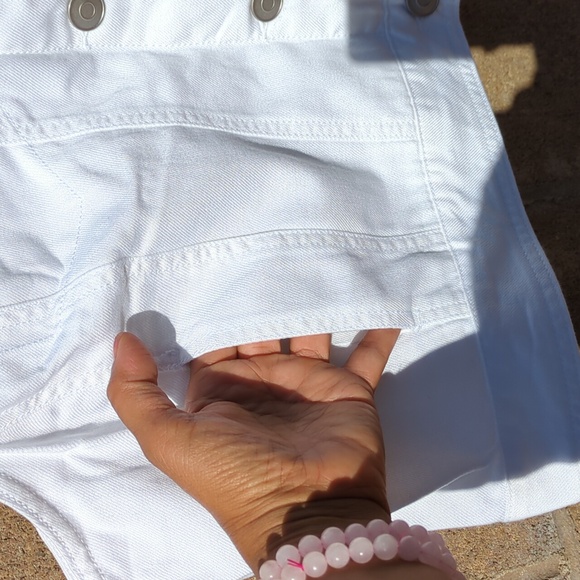 Lane Bryant white denim vest, Size 20, NEW W/ TAG - Picture 5 of 10